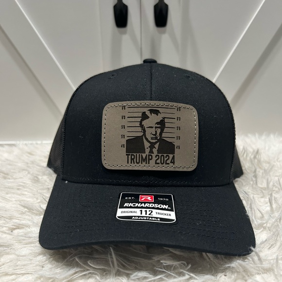 Trucker SnapBack Richardson 112 hat TRUMP mugshot - Picture 2 of 2